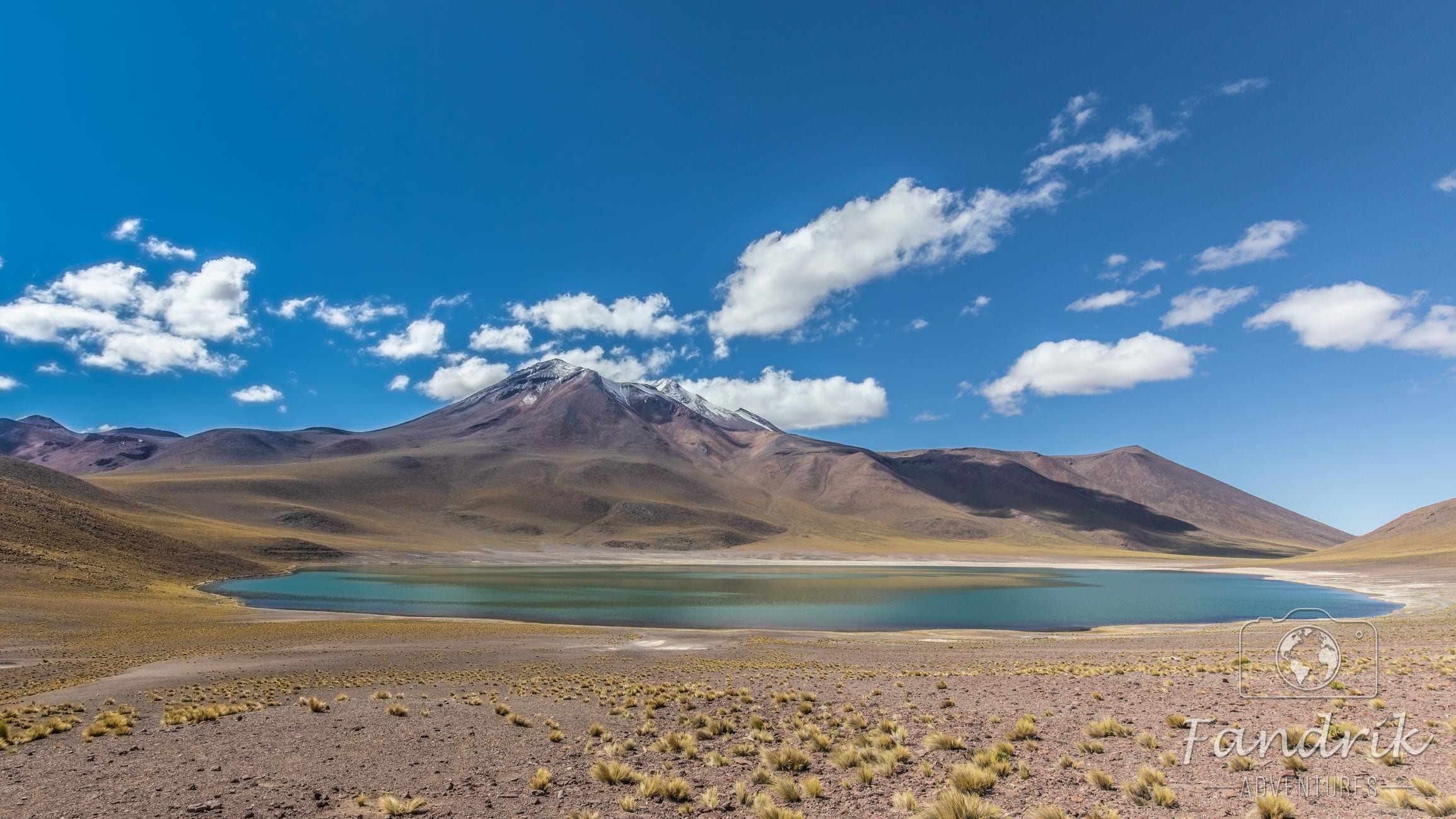Eine Lagune in der Atacama
